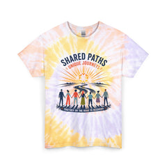 Shared Paths, Unique Journeys -  Tie-Dye Tee